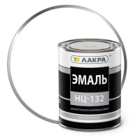 0008070 Эмаль НЦ-132 Лакра Белый 0,7кг Россия