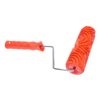 0309260 Валик структурный с ручкой, рисунок "Водоворот"  24 Китай