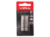 Биты магнитные 2х50мм PH (2шт.), сталь S2, VIRA (554111)