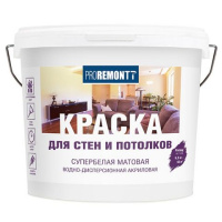 8300518 Краска для стен и потолков PROREMONTT супербелая Л-С 3 кг