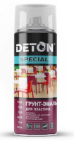 DTN-A07301 Черный, Грунт-эмаль для пластика "DETON Special" - Аэрозоль 520  ml