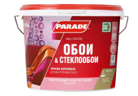0005854 Краска акрил. PARADE W110 Обои & Стеклообои база А 9л Россия