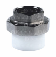 Муфта комб.разъём.(американка) с ВР 25х1" дюйм (Lammin) 105/15