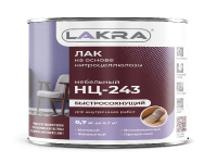 0007942 Лак НЦ-243 Лакра 0,7кг Россия