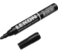 Маркер перманентный LEKON LOGISTIC Черный (упак. 10шт)
