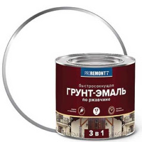 8300543 Грунт-эмаль 3 в 1 PROREMONTT быстросохнущая серая матовая 1,7 кг
