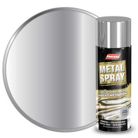 0006349 Эмаль аэрозольная PARADE METAL SPRAY R-3012 Хром эффект