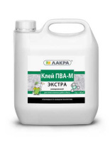 0007855 Клей ПВА-М Лакра универсальный Экстра 4кг Л-С