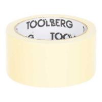 2002010 Клеящаяся лента двусторонняя, на ткан. основе, 50мм х 10м, Китай