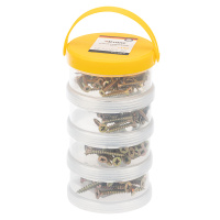 KR-01-3101-07 Набор саморезов для ДСП (140 шт/уп) KRANZ