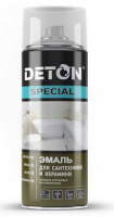 DTN-A07300 Белая, Эмаль для ванн и керамики "DETON Special" - Аэрозоль 520 ml