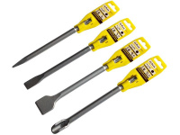 Зубило по бетону широкое (зубило плоское) SDS+, 40х14х250 мм, хромистая сталь, InWork (33493-1)