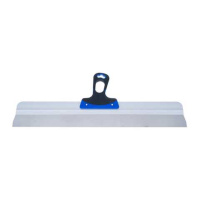 1203207 Шпатель фасадный, нержавеющая сталь, двухк.ручка, 600мм, Россия