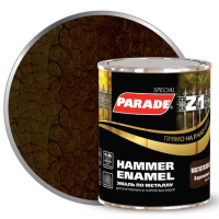 0006532 Эмаль по металлу Parade Z1 молотковая  543-318 Коричневый 0,75л Л-С