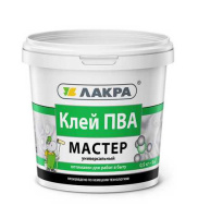0007834 Клей ПВА Лакра универсальный Мастер 0,9кг Л-С