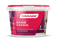 0006086 Лак для саун акриловый PARADE L30 Сауна & Баня П/мат 0,9л Россия