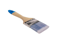 0112414 Кисть плоская "Лазурит-Эксперт", искусственная щетина, дер. рук., 63мм, Китай