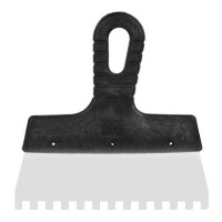 1205111 Шпатель малярный зубчатый 200мм, зуб 8х8мм, Россия