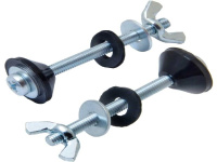 Крепление бачка к унитазу М6 с гайкой "барашек" (комплект 2 шт.), MP