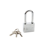 79-0045 Замок навесной серия «Сталь» 50 мм длинная дужка ЧЕТЫРЕ СЕЗОНА