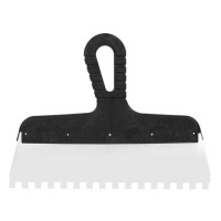 1205112 Шпатель малярный зубчатый 250мм, зуб 8х8мм, Россия