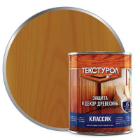 0013996 Текстурол классик деревозащитное средство Тик 1л Л-С
