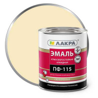 0007731 Эмаль ПФ-115 Лакра Кремовый 2,8кг Л-С
