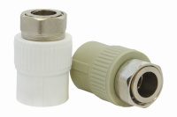 Муфта PPR с нак. гайкой 20 х 1/2" (Lammin) 160/40