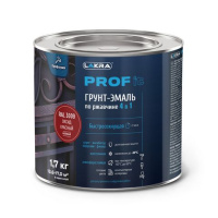 8311384 Грунт-эмаль по ржавчине 4 в 1 быстросохнущая Лакра PROF IT Оксид красный, RAL 3009 1,7 кг