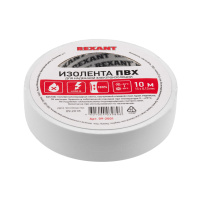 KR-09-2201 Изолента ПВХ 0,13х19 мм, 25 м, белая KRANZ, упаковка 5 роликов