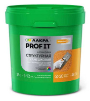 0007812 Штукатурка структурная  камешковая Лакра PROF IT 2мм 25кг