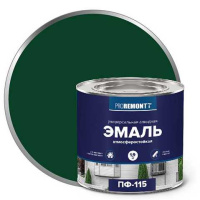 0006633 Эмаль ПФ-115 PROREMONTT Зелёный 1,9кг Л-С