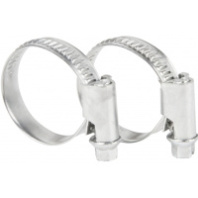 Хомут червячный 110-130/12-0,8мм, нержавеющая сталь W2, (10 шт/уп) REXANT