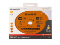 Диск пильный Clean cut 255мм (10”) Z100 посадка 30+25,4/20/16 RAGE  (594240)