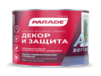 0006304 Эмаль PARADE А1 Декор & Защита база А мат. 0,75л Россия