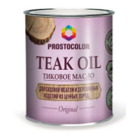 Тиковое масло Тeak Oil PROSTOCOLOR (бесцветный) 0,75 л