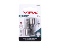 Биты для кровельных саморезов Vira 8 мм, 2 шт., (554408)