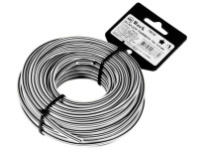 Леска для триммера двухцвет., длина 15 м, профиль - звезда, d- 3.0 мм, InWork  (78525) упак. 12шт