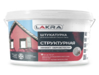 0007814 Штукатурка структурная декоративная Лакра с эффектом "зернистости" 1,5мм Белый 15кг Л-С