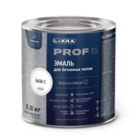 8311356 Эмаль для бетонных полов быстросохнущая  Лакра PROF IT База С 2,8 кг