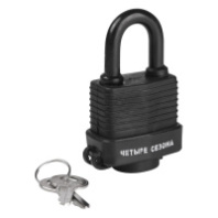 79-0114 Замок навесной ВЗ-40 ЧЕТЫРЕ СЕЗОНА (упак 6шт)