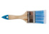 0111414 Кисть плоская "Лазурит-Стандарт", искусственная щетина, дер. рук., 63мм (0102325)