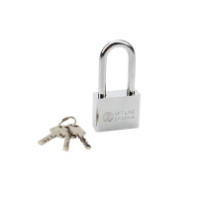 79-0045 Замок навесной серия «Сталь» 50 мм длинная дужка ЧЕТЫРЕ СЕЗОНА (упак 6шт)