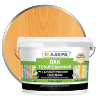 0007569 Лак в/д тонированный Лакра Орегон 2,5кг Л-С