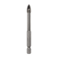 KR-91-0650 Сверло по стеклу и керамике  8 мм 4 грани шестигранный хвостовик Kranz