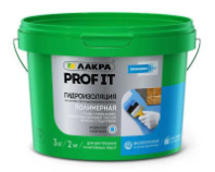 0007982 Гидроизоляция полимерная Лакра PROF IT 3кг