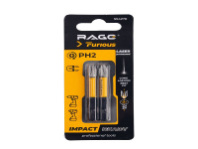 Биты торсионные S2 PH2 x 50 мм (2 шт) RAGE (554270)