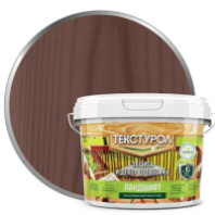 0014050 Текстурол Ландшафт деревозащитное средство на вод. основе Орех 2,5л Л-С