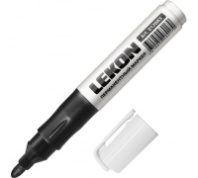 Маркер перманентный LEKON ECONOM Черный (упак. 10шт)