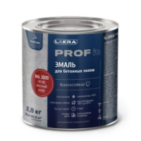 8311359 Эмаль для бетонных полов быстросохнущая  Лакра PROF IT Оксид красный, RAL 3009 2,8 кг